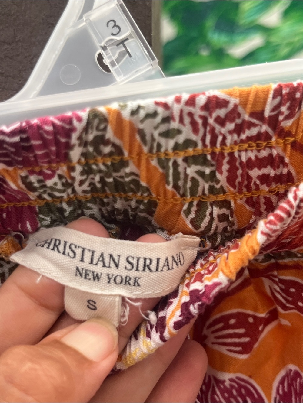 Christian Siriano Mustard Floral Tiered Ruffle Mini Skirt EUC - Picture 11 of 11